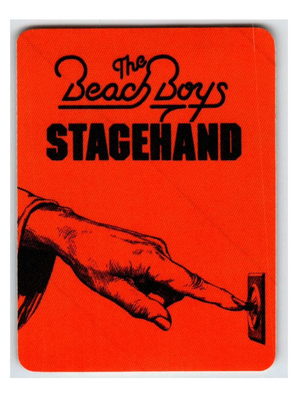 The Beach Boys STAGEHAND Sticker Decal Fasson Crack'n Peel Plus Music Band